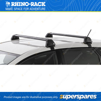 Rhino Rack Vortex ROC25 Flush Black 2 Bar Roof Rack RV0321B - VGS Bar Strip