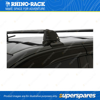 Rhino Rack Vortex ROC25 Flush Black 2 Bar Roof Rack RV0657B - VGS Bar Strip