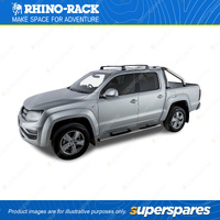 Rhino Rack Vortex RVP Black 2 Bar Roof Rack RVP24 - Factory Mounting Point