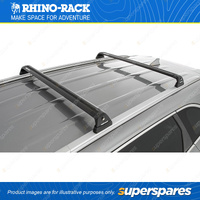 Rhino Rack Vortex RVP Black 2 Bar Roof Rack RVP87 - Factory Mounting Point