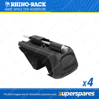 4 x Rhino Rack Legs RX100 - Roof Rack System for Raised Roof Rails