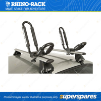 Rhino Rack Fixed J Style Kayak Carrier S510 - Includes Stainless Steel Hardware