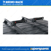 2 x Rhino Rack Nautic Stacks S520 - Includes Hardware and End Caps
