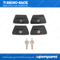 Rhino Rack Replacement Locking Covers SP327 - in a Pack of 4 - Suits RLT600 Legs