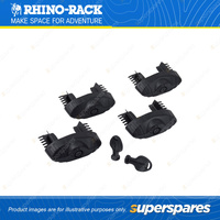Rhino Rack Vortex Secure Core Locking End Caps VA-SEC4 - Suits Vortex Crossbars