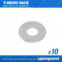 Rhino Rack M6 x 16mm x 1.6mm Stainless Steel Flat Washer W031-BP - Pack of 10