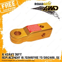 1 Pc Roadsafe Heavy Duty Rear Recovery Tow Hitch WLL 5000kgs gold alloy