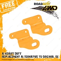 Roadsafe 4WD Kit Tow Point Bridle Strap 2x Shackle for Mitsubishi Triton ML-MN