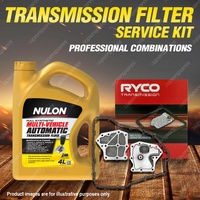 Ryco Transmission Filter + Full SYN Oil Kit for Nissan X-TRAIL T30 2.5 01-06