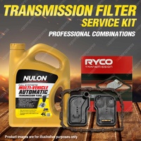 Ryco Transmission Filter + Full SYN Oil Kit for Holden Colorado 7 RC RG Z71