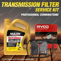 Ryco Transmission Filter + Full Synthetic Oil Kit for BMW 320ci 330i E46 535 E39