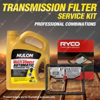 Ryco Transmission Filter + Full Synthetic Oil Kit for Mitsubishi Pajero ND NE NF