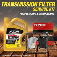 Ryco Transmission Filter + Full SYN Oil Kit for Holden Commodore VR VS V6 V8