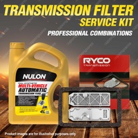 Ryco Transmission Filter + Full SYN Oil Kit for Mitsubishi Pajero NJ NK NL V6