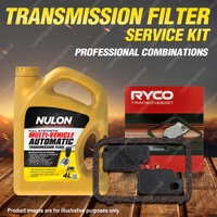 Ryco Transmission Filter + Full SYN Oil Kit for Mitsubishi Challenger PA PB