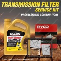 Ryco Transmission Filter + Full SYN Oil Kit for Toyota Corolla AE CE KE TE55 70