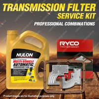 Ryco Transmission Filter + Full SYN Oil Kit for BMW 520i E12 BW65 Trans