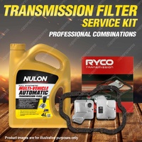 Ryco Transmission Filter + Full SYN Oil Kit for Mazda 323 BA F J W 626 GC D MX-5