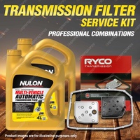 Ryco Transmission Filter + 8L Full SYN Fluid for Ford Ranger PX 6R80 Trans