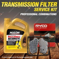 Ryco Transmission Filter+ Full SYN Oil Kit for Kia Sorento BL V6 RE5R05A Trans
