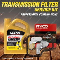 Ryco Transmission Filter + SYN Fluid Kit for Holden Gemini JT RB RV 4Cyl 1.5L