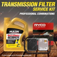 Ryco Transmission Filter + SYN Fluid Kit for Holden Suburban 1500 FK1 2500 V8