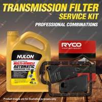 Ryco Transmission Filter + SYN Fluid Kit for F150 F250 F350 351 V8 5.8L 90-93