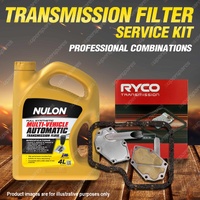Ryco Transmission Filter + SYN Fluid Kit for Holden Gemini JT RB RV 1.5 4XC1