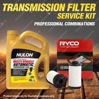 Ryco Transmission Filter + SYN Fluid Kit for Volkswagen Scirocco R 2.0L 2012-On
