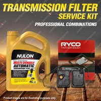 Ryco Transmission Filter + SYN Fluid Kit for Hyundai I30 GD IX35 LM 4Cyl