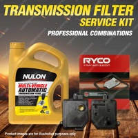 Ryco Transmission Filter + SYN Fluid Kit for Holden Cruze 4D Wagon YG 4CYL 1.5L