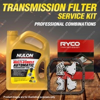 Ryco Transmission Filter + SYN Fluid Kit for Toyota Landcruiser FJ55 6Cyl 3.9L