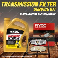 Ryco Transmission Filter + SYN Fluid Kit for Renault R21 Fuego VF113 4Cyl 80-94