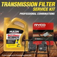 Ryco Transmission Filter + SYN Fluid Kit for Nissan Maxima J30 Pintara U12 89-95