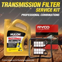 Ryco Transmission Filter + SYN Fluid Kit for Citroen XM AG AL 4Cyl V6 1989-2000