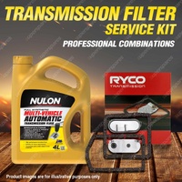 Ryco Transmission Filter+ SYN Fluid Kit for Saab 900 Aero Turbo 16S GLE GLI S TU