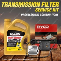 Ryco Transmission Filter + SYN Fluid Kit for Audi A6 C5 A8 D2 RS6 4G V8 4.2L