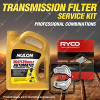 Ryco Transmission Filter + SYN Fluid Kit for Ford Bronco Cortina MK Cougar