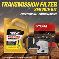 Ryco Transmission Filter + SYN Fluid Kit for Hyundai Lantra J3 KW 4Cyl Petrol