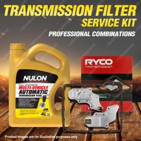 Ryco Transmission Filter + SYN Fluid Kit for Nissan 300ZX Z32 V6 3.0L 1989-1997