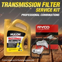 Ryco Transmission Filter + SYN Fluid Kit for Ford Cougar F250 V8 Petrol 67-74
