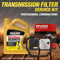Ryco Transmission Filter + SYN Fluid Kit for Hyundai S Coupe 1N 4Cyl 1.5L Petrol