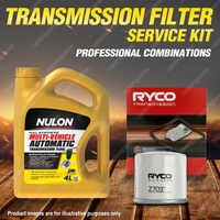 Ryco Transmission Filter + SYN Fluid Kit for Subaru Liberty BP BL BPE BLE 03-09