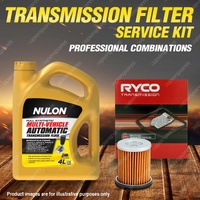 Ryco Transmission Filter + SYN Fluid Kit for Forester Impreza Liberty XV WRX