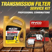 Ryco Transmission Filter + SYN Fluid Kit for Toyota Echo NCP10 Yaris NCP90 - 131