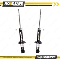 2 x Rear Roadsafe STR Spring Seat Shocks for Mitsubishi Airtrek Outlander ZE ZF