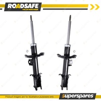 2x Front Roadsafe STR Sealed Strut Shocks for Holden Barina Combo Tigra XC 01-13
