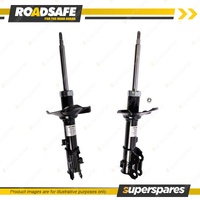 2 x Front Roadsafe STR Sealed Strut Shock Absorbers for Hyundai Excel X3 94-00