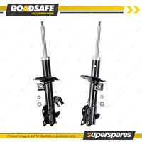 2 x Front Roadsafe STR Sealed Strut Shocks for Nissan Tiida C11 SC11 2004-2012