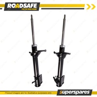 2 x Rear Roadsafe STR Sealed Strut Shocks for Subaru Forester SG S11 Wagon 02-07